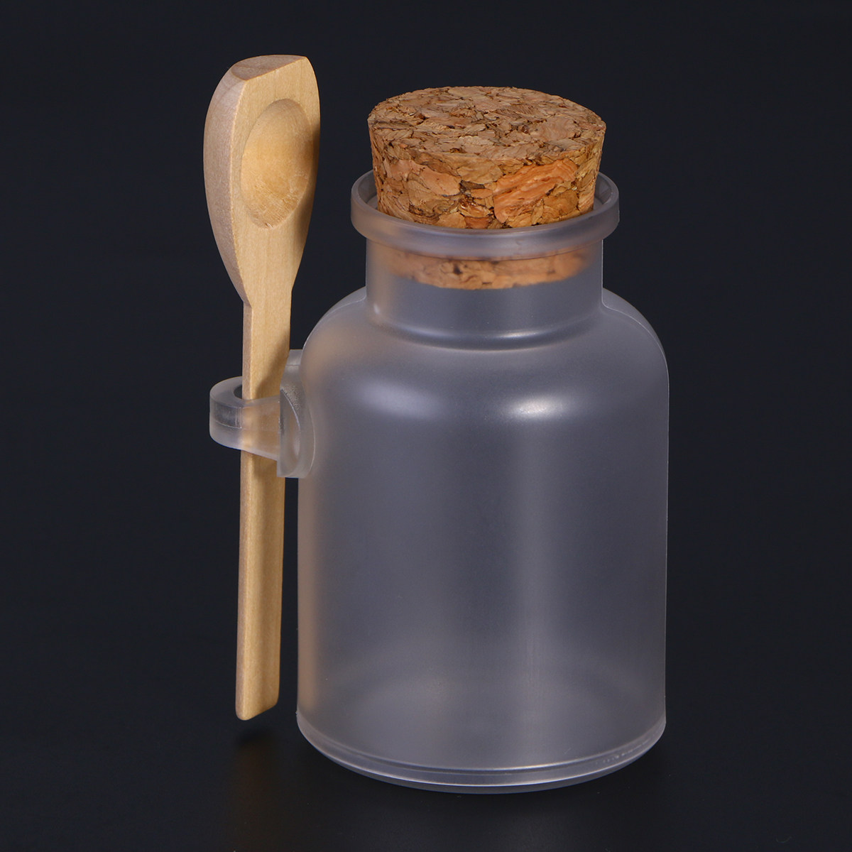 Bath Salts Jar - 100G Empty Plastic Bottle for Bath