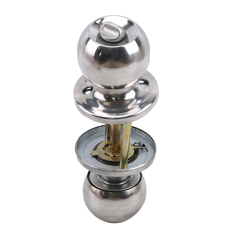Home Bathroom Hardware - Round Ball Privacy Door Knob Bathroom