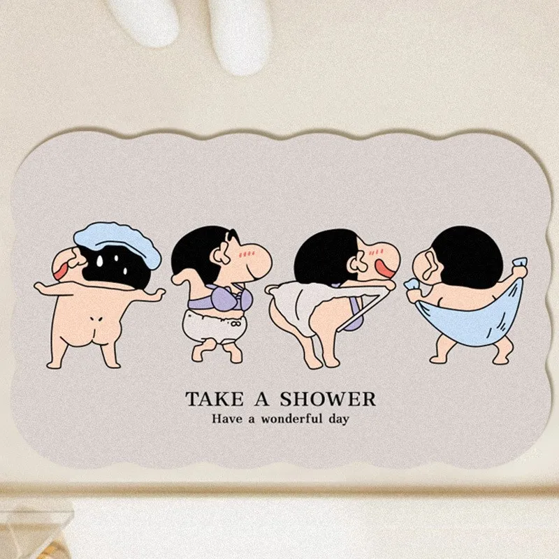 Home Bathroom Movie - Cartoon Cute Crayon Shin-chan Home Bathroom