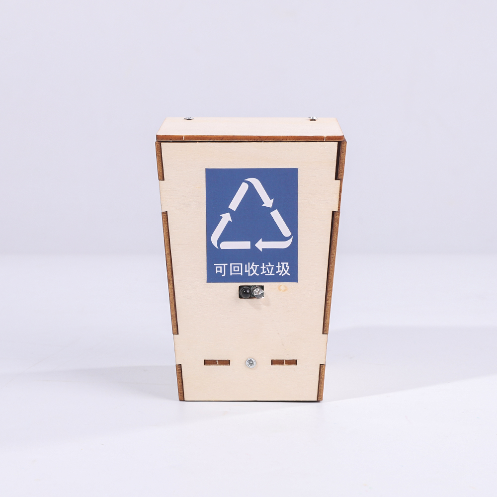 Home Bathroom Trash Can - Smart Infrared Sensor Trash Can STEM