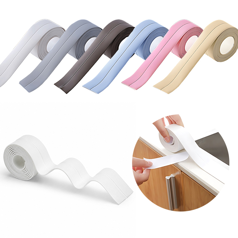 Home Bathroom Supplies - 2Rolls Colorful Anti Mold Tape Kit