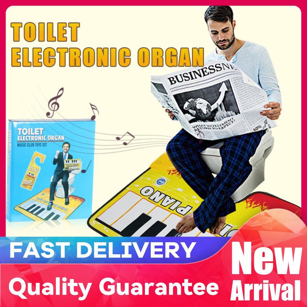 Home Bathroom Floor Mats - Toilet Piano Mat Novelty Potty Piano