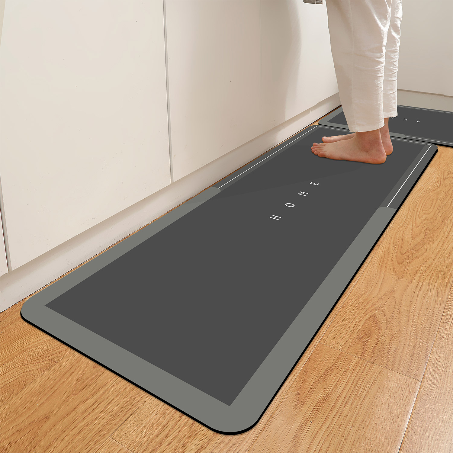 Home Bathroom Floor Mats - Anti Slip Diatomaceous Earth Bath Mat,