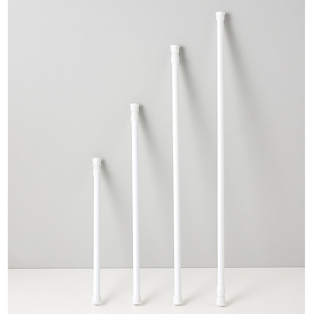Home Bathroom Hardware - Multi purpose spring loaded telescopic rod