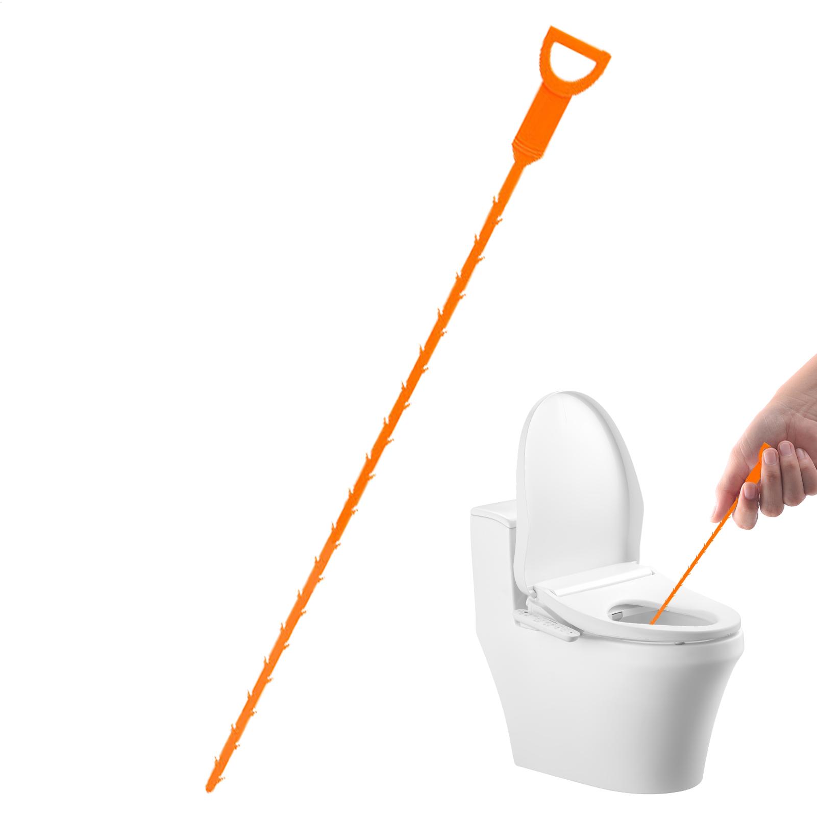 Drain Hair Catcher - 50cm/19.88 inches Plastic Drain Snake Hair