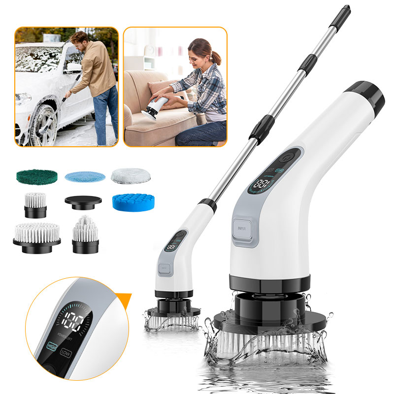 Home Bathroom Products - Electric Cleaning Brush Cordless Handheld Shower