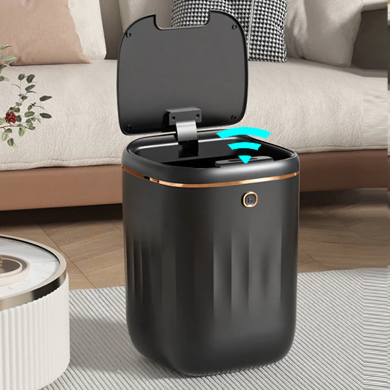 Home Bathroom Trash Can - Smart Sensor Trash Can Automatic Garbage