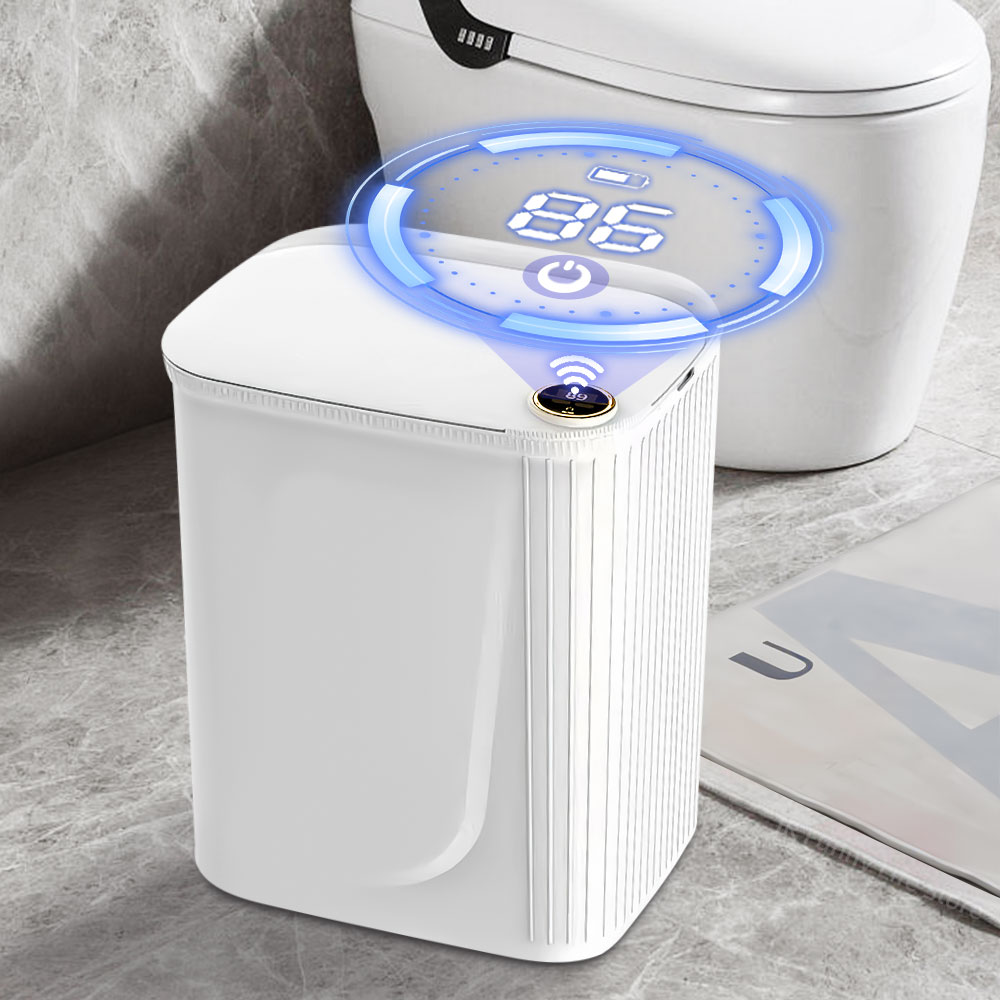 Home Bathroom Trash Can - 20L Smart Sensor Trash Can With