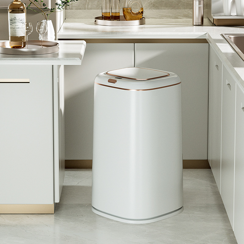 20/35/40L Smart Trash Can Larg - Home Bathroom Trash Can ulasan dan harga