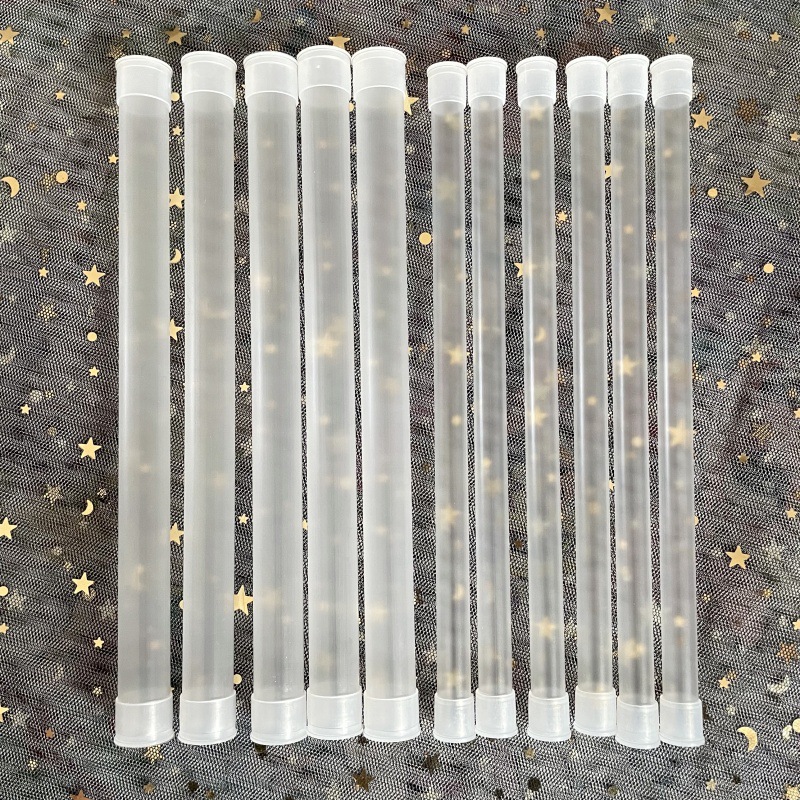 100pack Clear Plastic Tubes,6' - Bath Salts Jar ulasan dan harga
