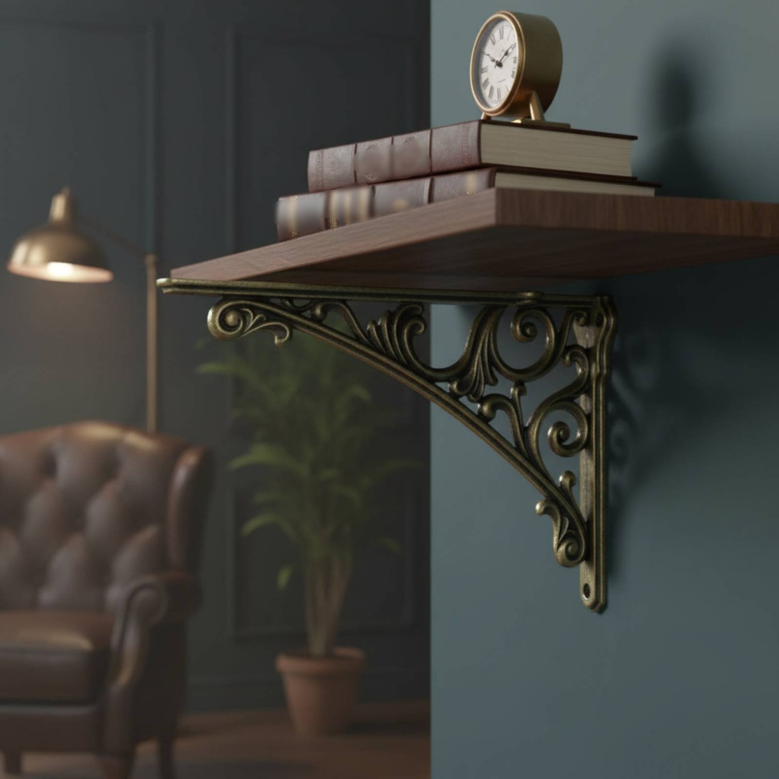Vintage Design Triangle Bracke - Home Bathroom Hardware ulasan dan harga