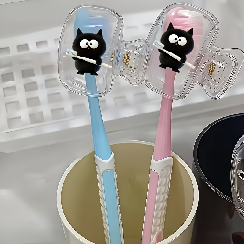 2Pcs Kitten Rose Toothbrush Co - Home Bathroom Supplies ulasan dan harga