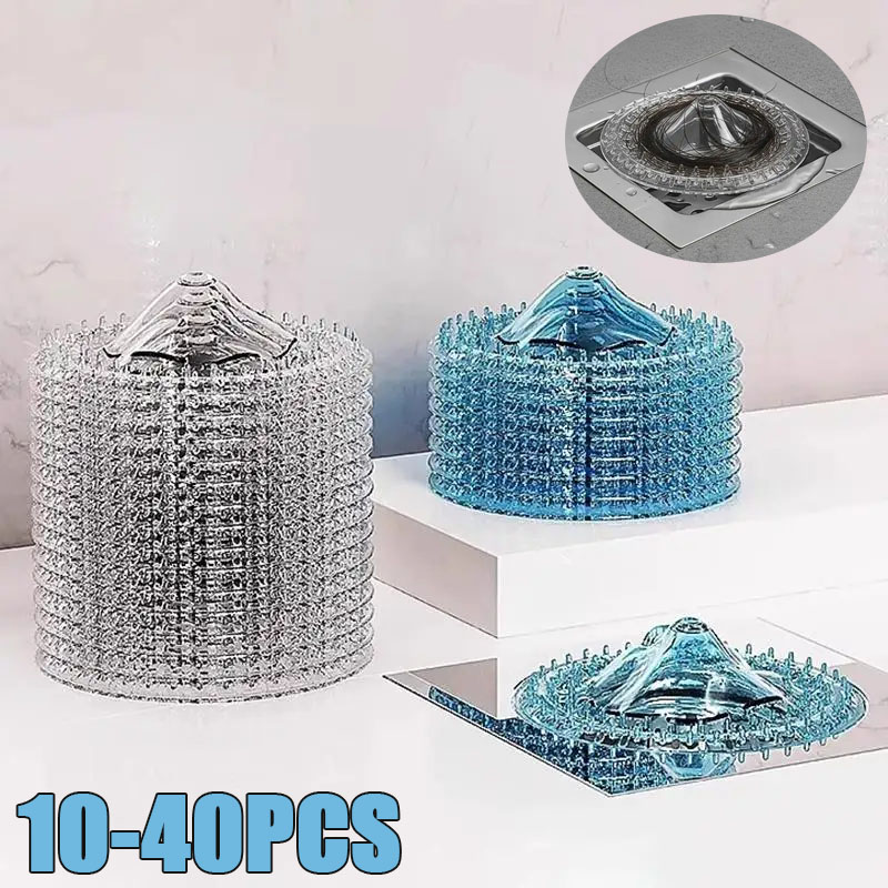 10-40PCS Easy Install Mesh Hai - Drain Hair Catcher ulasan dan harga