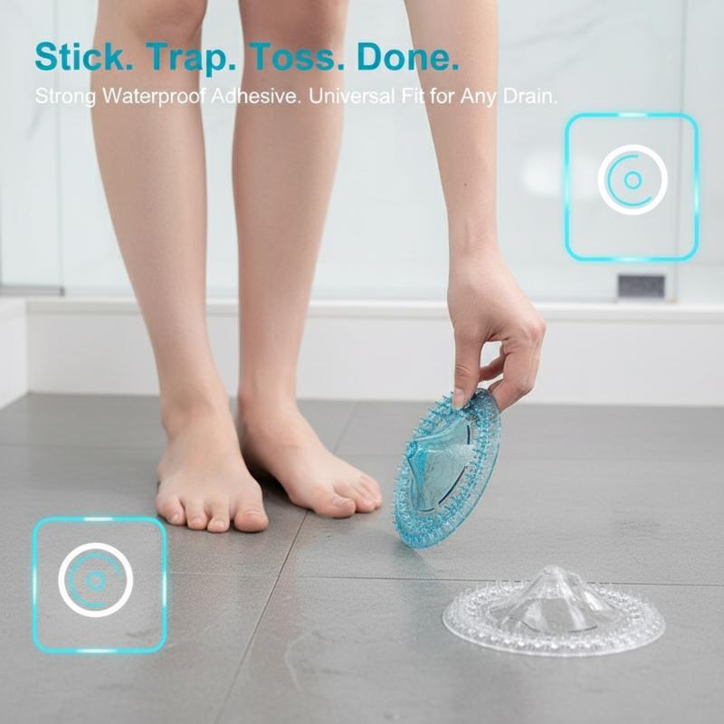 10-40PCS Easy Install Mesh Hai - Drain Hair Catcher ulasan dan harga