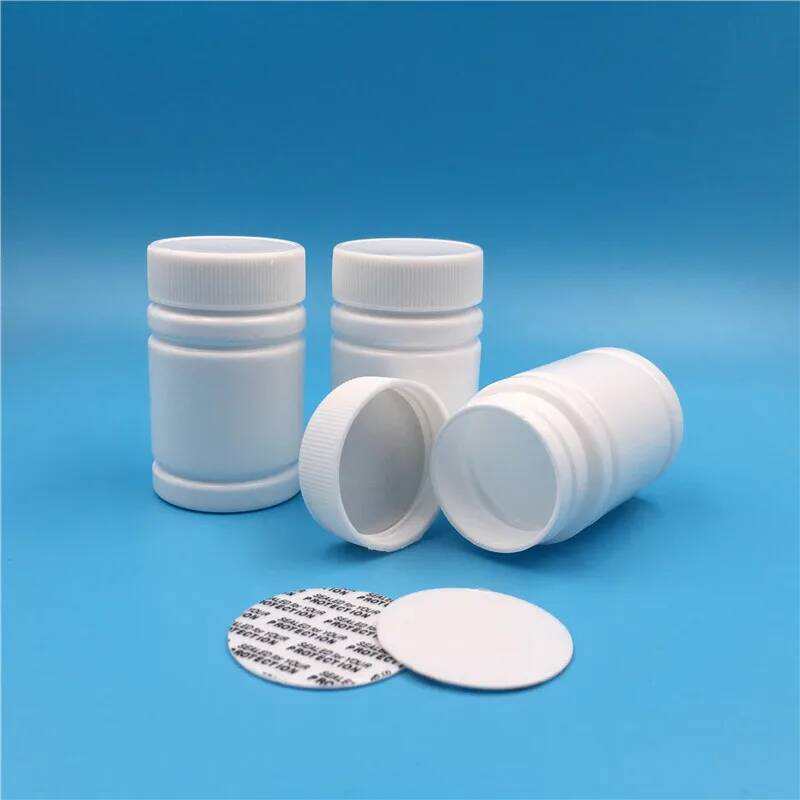 50 Pcs HDPE White Plastic Empt - Bath Salts Jar ulasan dan harga