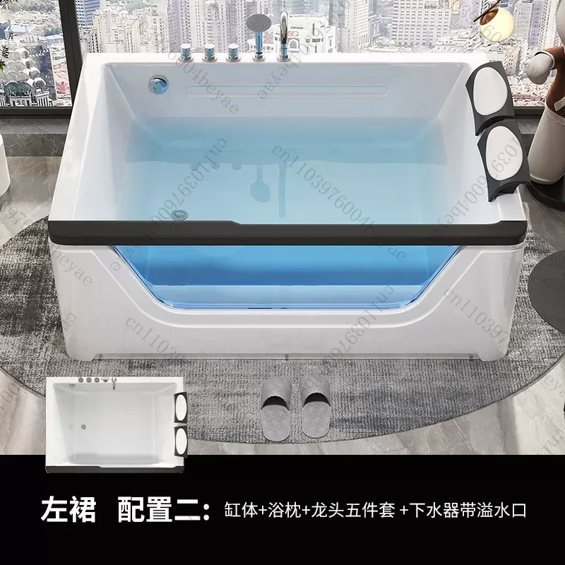 2 Person Acrylic Jacuzzi Hot T - Home Bathroom Jacuzzi Tub ulasan dan harga