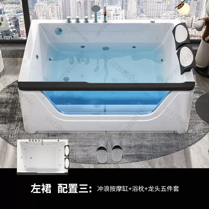 2 Person Acrylic Jacuzzi Hot T - Home Bathroom Jacuzzi Tub ulasan dan harga