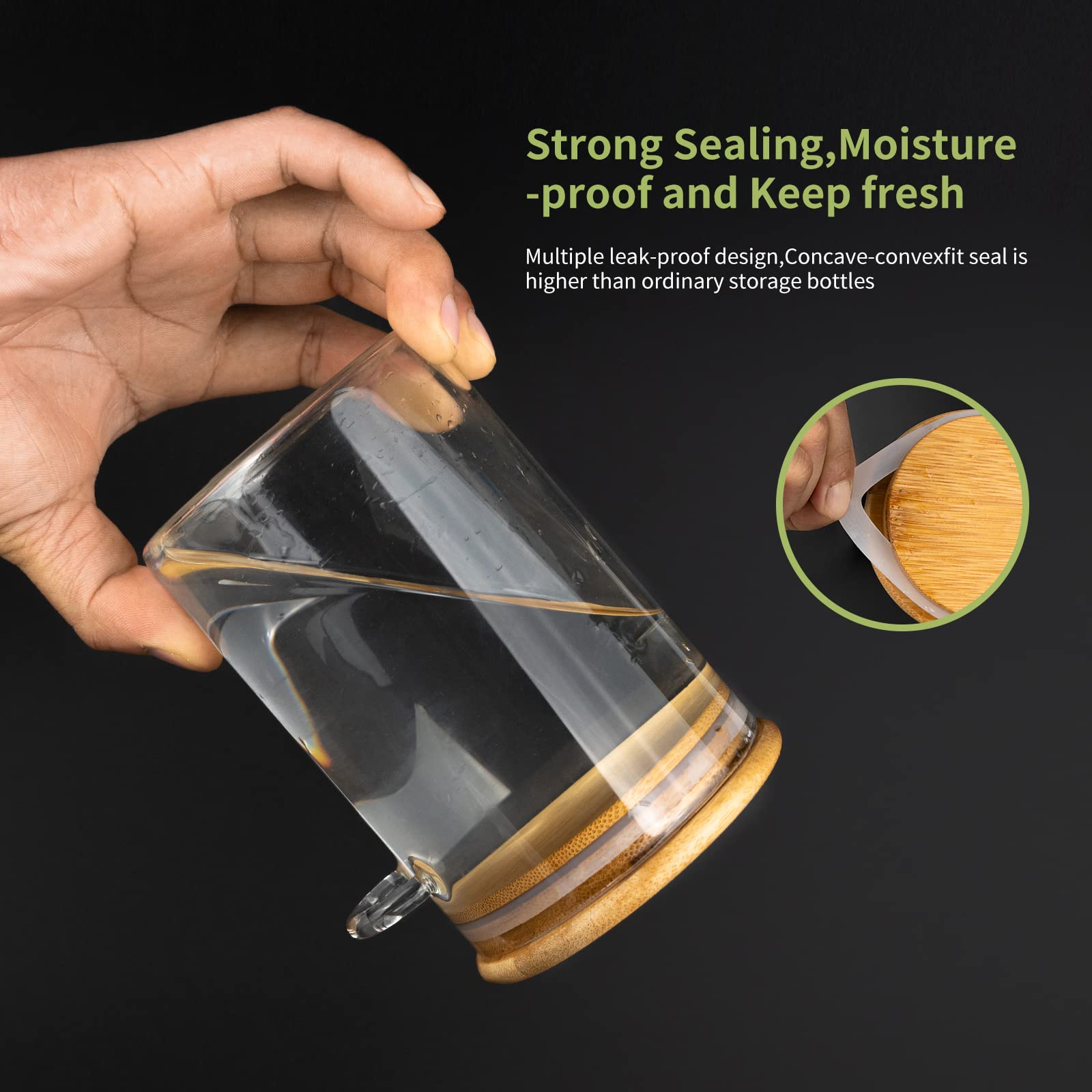 Airtight Food Storage Plastic  - Bath Salts Jar ulasan dan harga