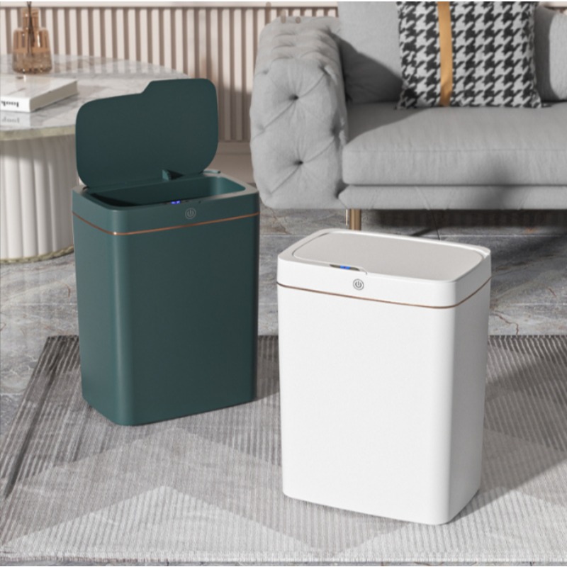 New Arrival Touchless USB Rech - Home Bathroom Trash Can ulasan dan harga
