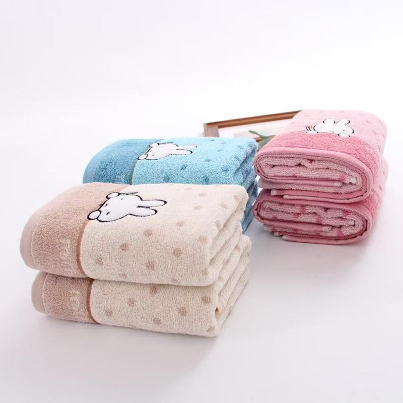 Kawaii Miffy Print Pure Cotton - Home Goods Bathroom Sets ulasan dan harga