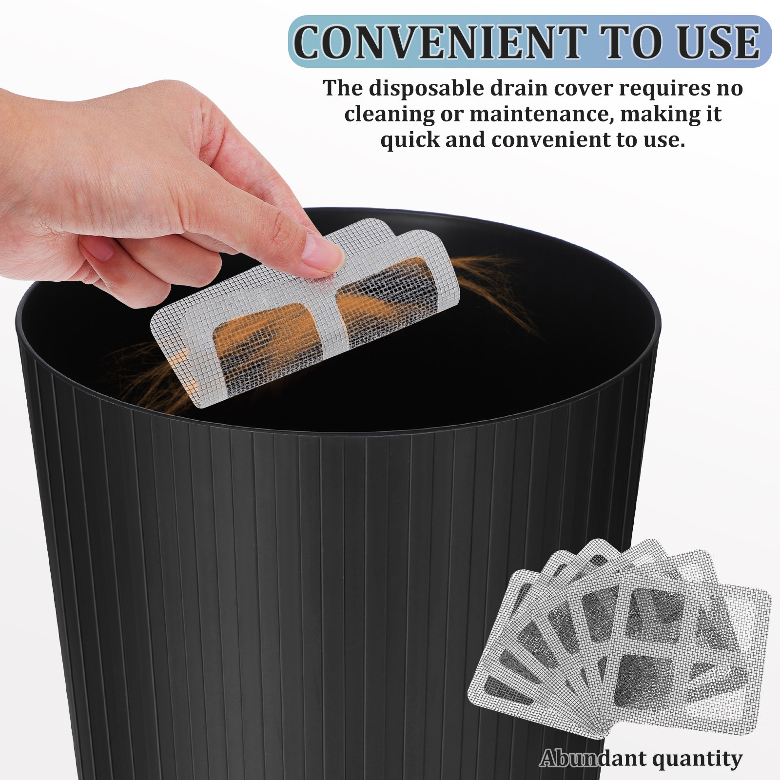 100Pcs Disposable Shower Drain - Drain Hair Catcher ulasan dan harga