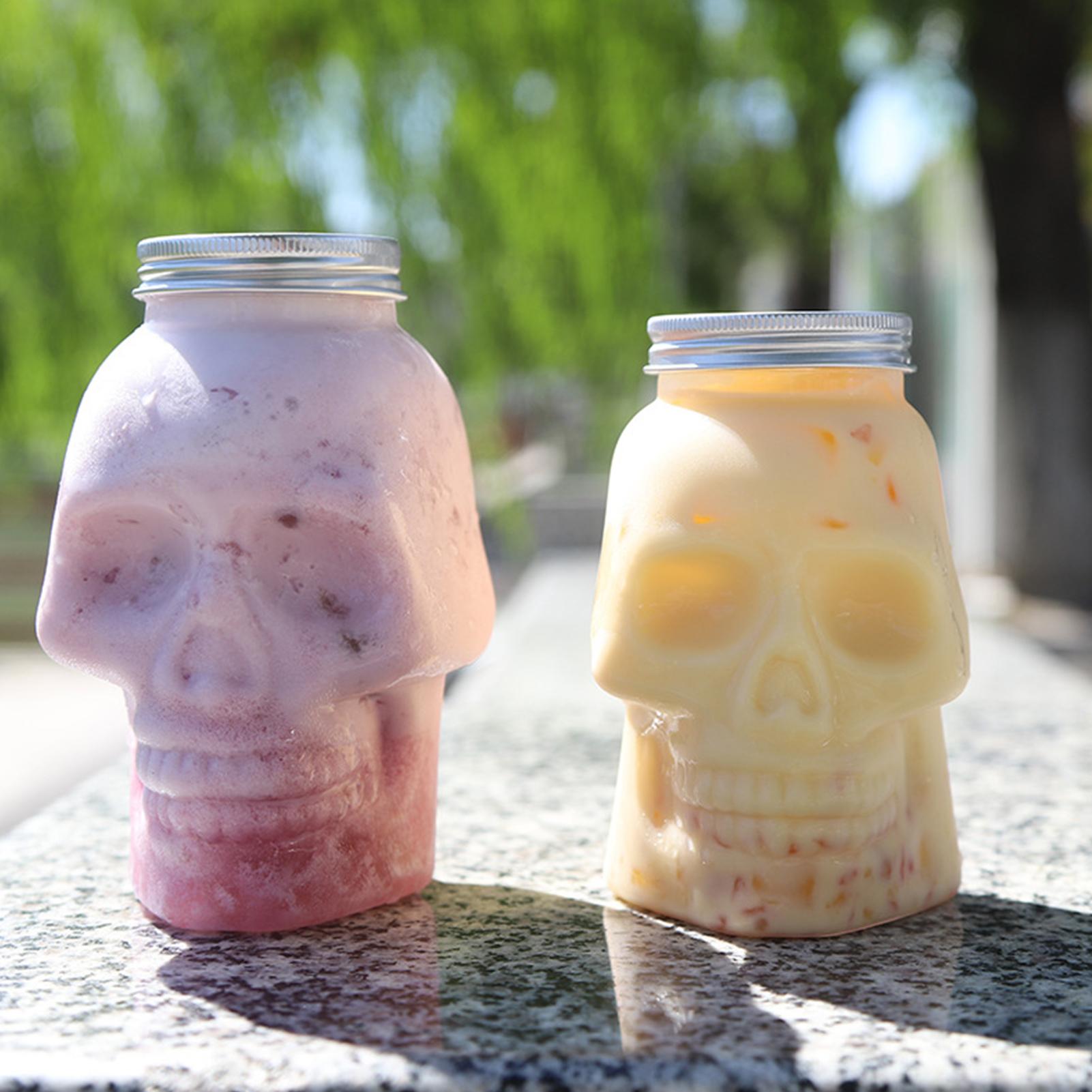 Unique Skull Jars Reusable Spo - Bath Salts Jar ulasan dan harga