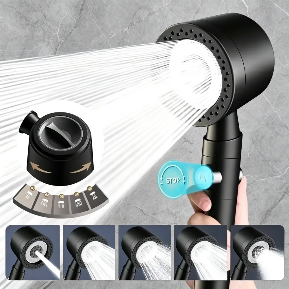 High-Pressure Handheld Shower  - Home One Bathroom Accessories ulasan dan harga