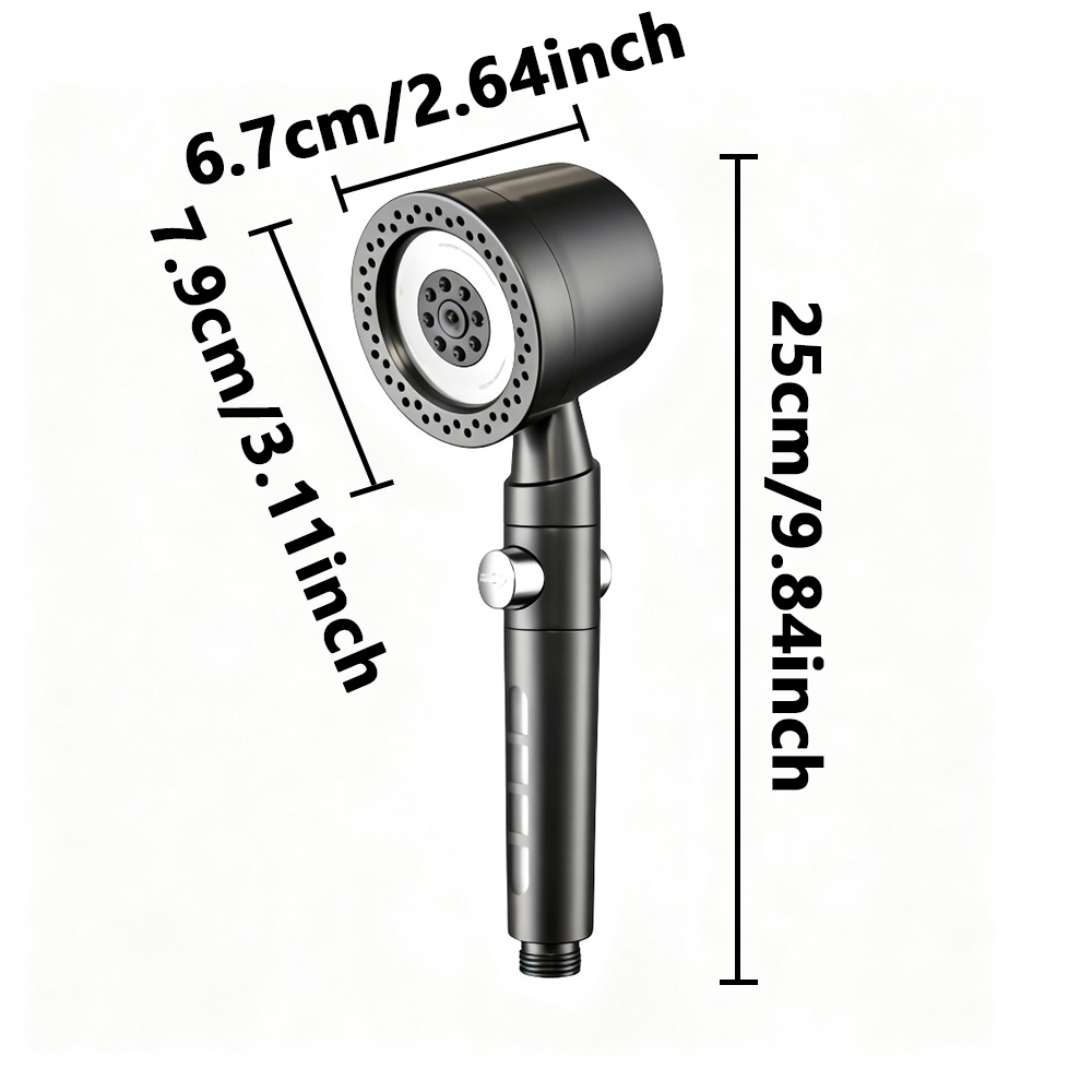High-Pressure Handheld Shower  - Home One Bathroom Accessories ulasan dan harga