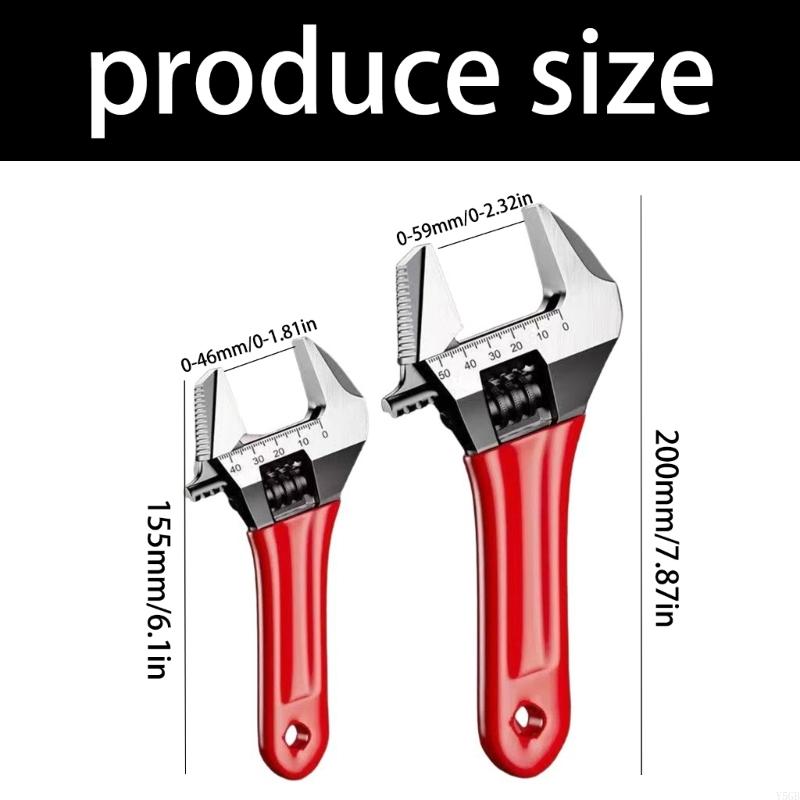 Adjustable Wrench with Wide Op - Home Bathroom Plumbing ulasan dan harga
