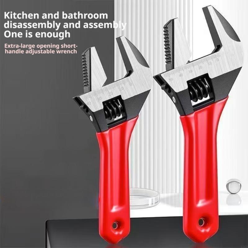 Adjustable Wrench with Wide Op - Home Bathroom Plumbing ulasan dan harga