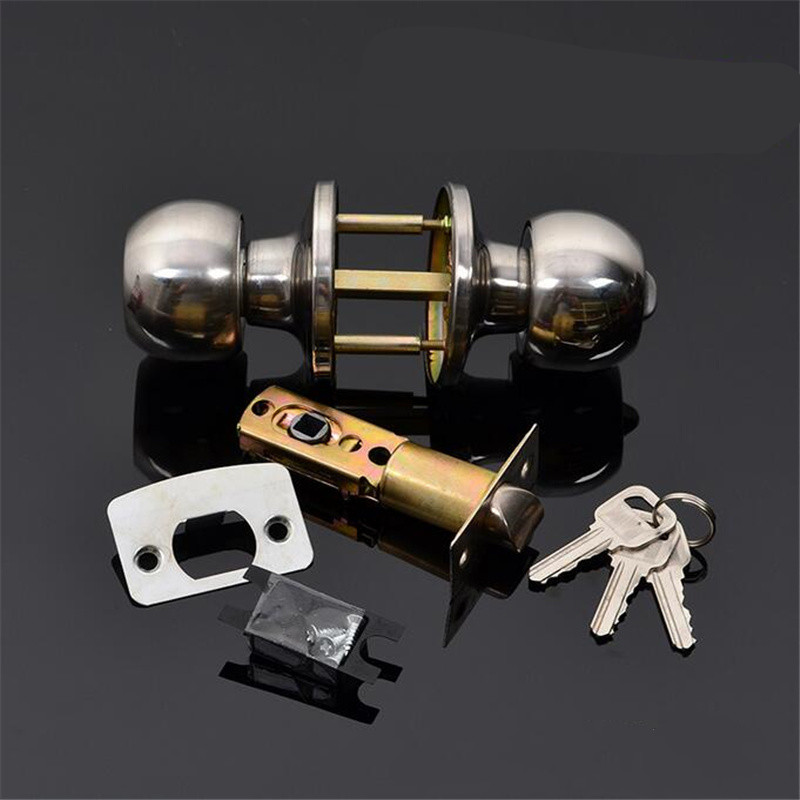 Round Ball Privacy Door Knob B - Home Bathroom Hardware ulasan dan harga