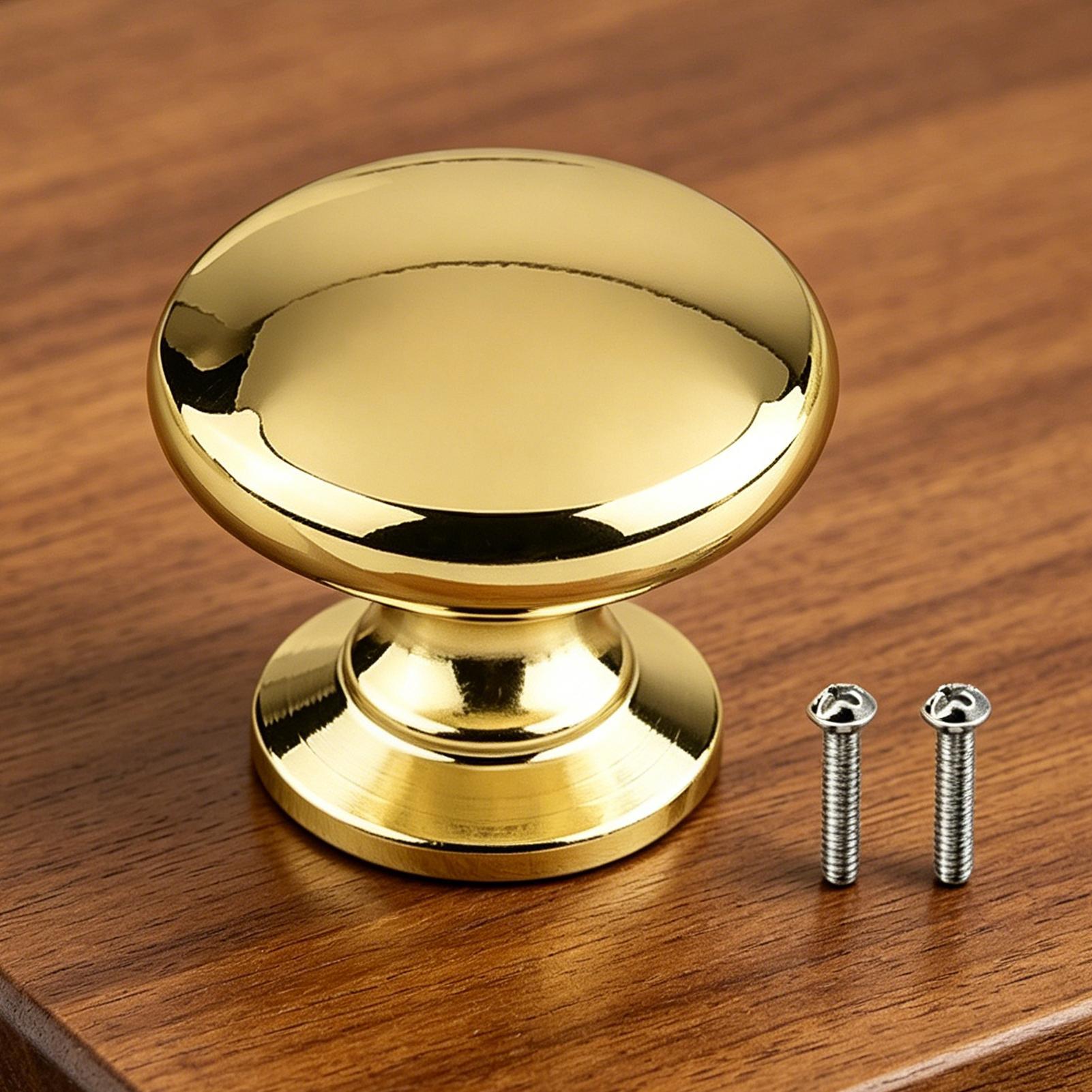 Brass Knobs For Cabinets Unlac - Home Bathroom Hardware ulasan dan harga