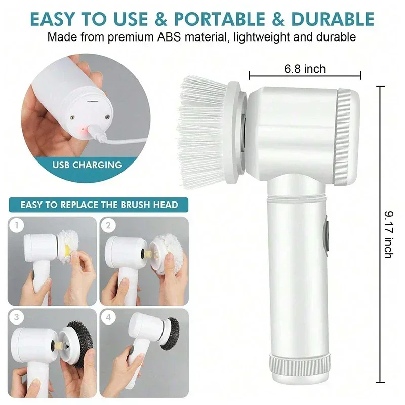 2025 Cordless Electric Spin Sc - Home Bathroom Products ulasan dan harga