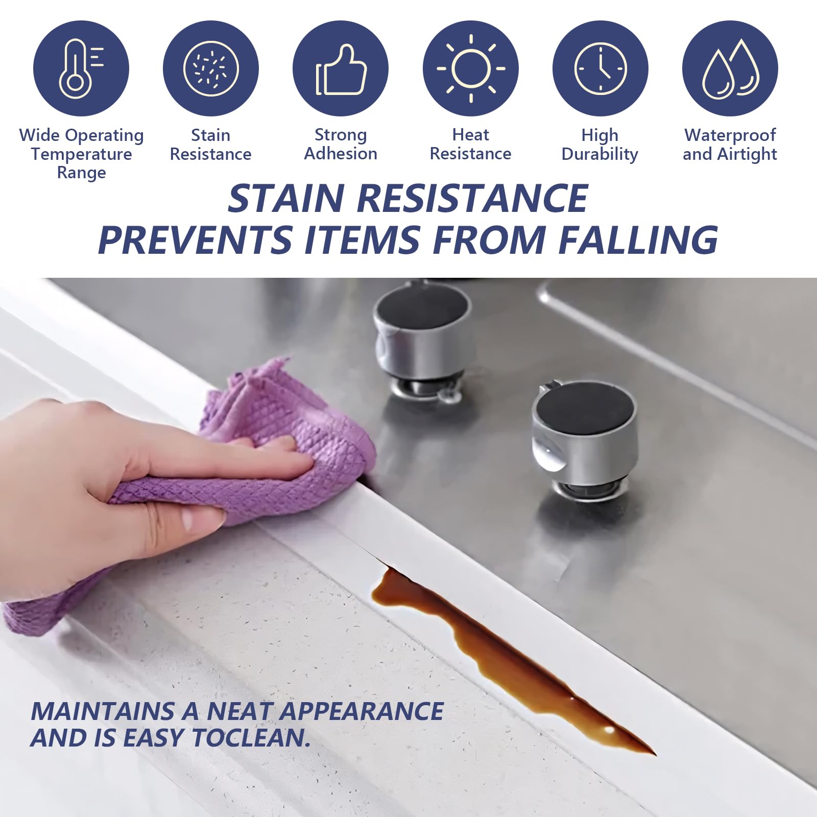 3.2m Waterproof Sealing Tape F - Home Bathroom Plumbing ulasan dan harga