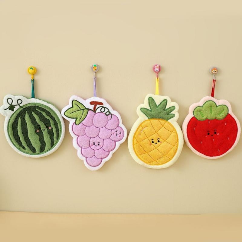 Fruit Hand Towel Kitchen Absor - Home Kitchen Bathroom Cleaning ulasan dan harga