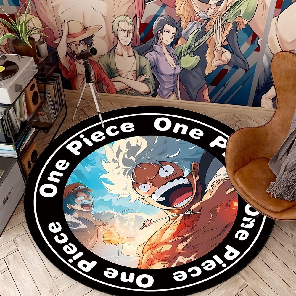 One Piece Floor Mat Anime Non- - Home One Bathroom Accessories ulasan dan harga
