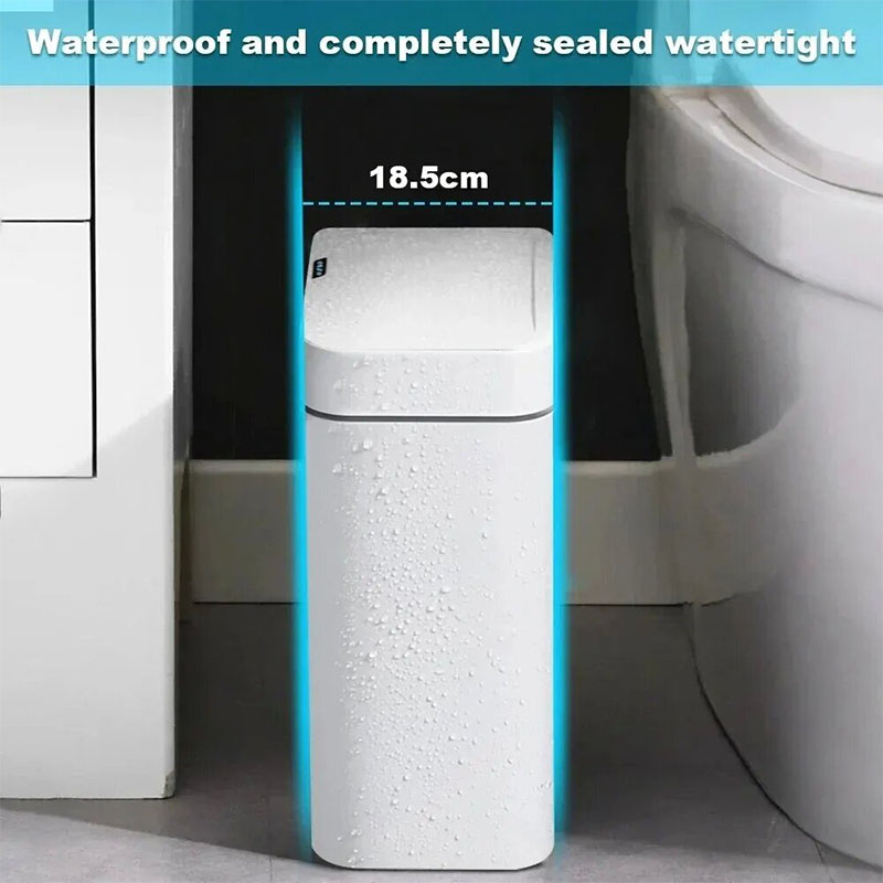 15L Narrow Smart Bathroom Tras - Home Bathroom Trash Can ulasan dan harga