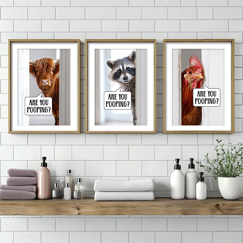 Cute Moving ‘Are You Pooping?’ - Home Bathroom Trends ulasan dan harga
