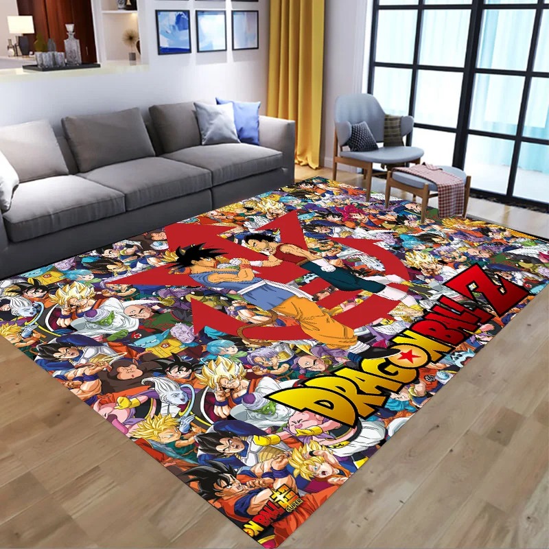 Dragon Ball Non-slip Bath Carp - Home Bathroom Floor Mats ulasan dan harga