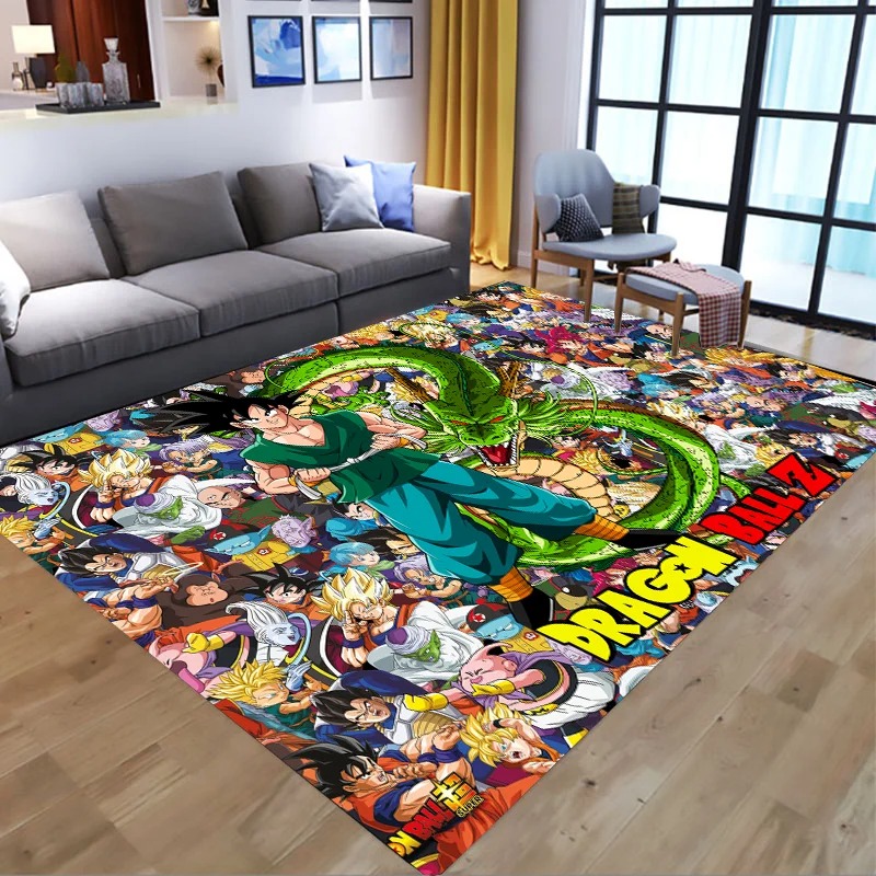 Dragon Ball Non-slip Bath Carp - Home Bathroom Floor Mats ulasan dan harga