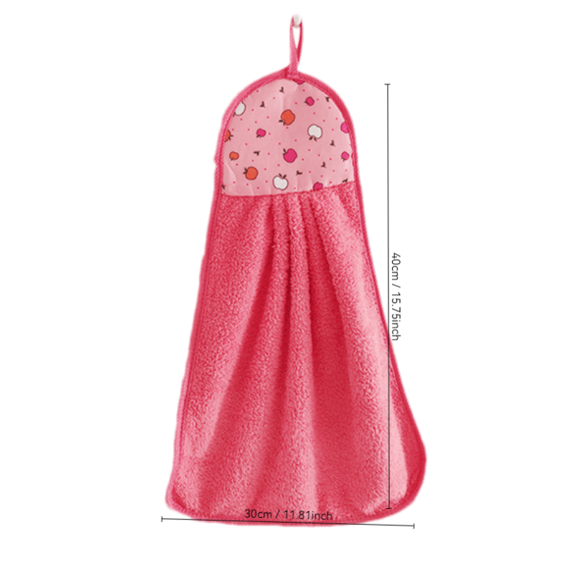 1 Piece of Cute Fruit-Printed  - Home Kitchen Bathroom Cleaning ulasan dan harga