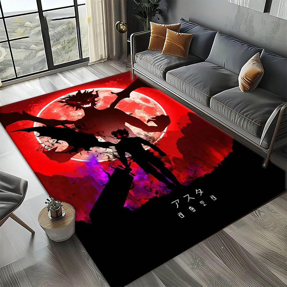 Cartoon Anime B-Black H-Hot Cl - Home Bathroom Floor Mats ulasan dan harga