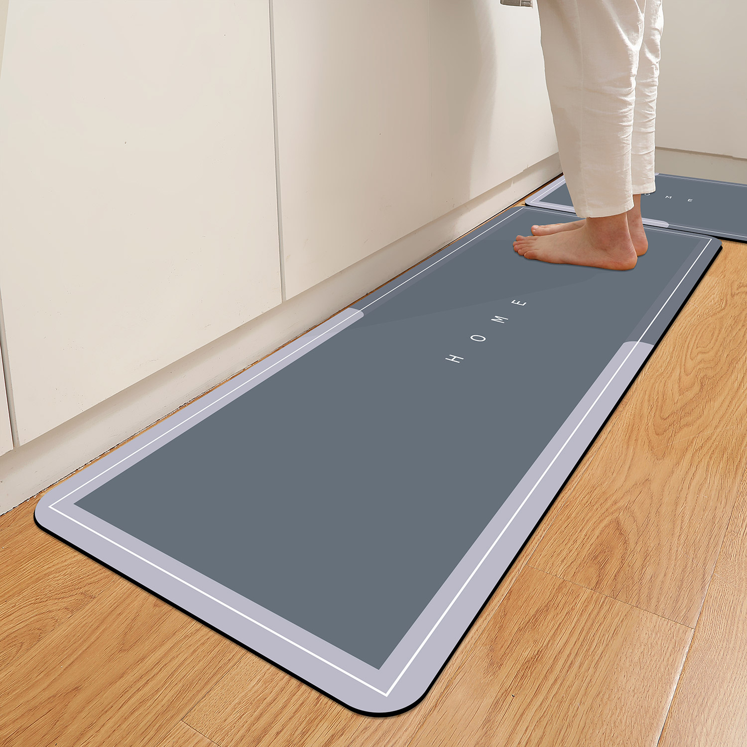Anti Slip Diatomaceous Earth B - Home Bathroom Floor Mats ulasan dan harga