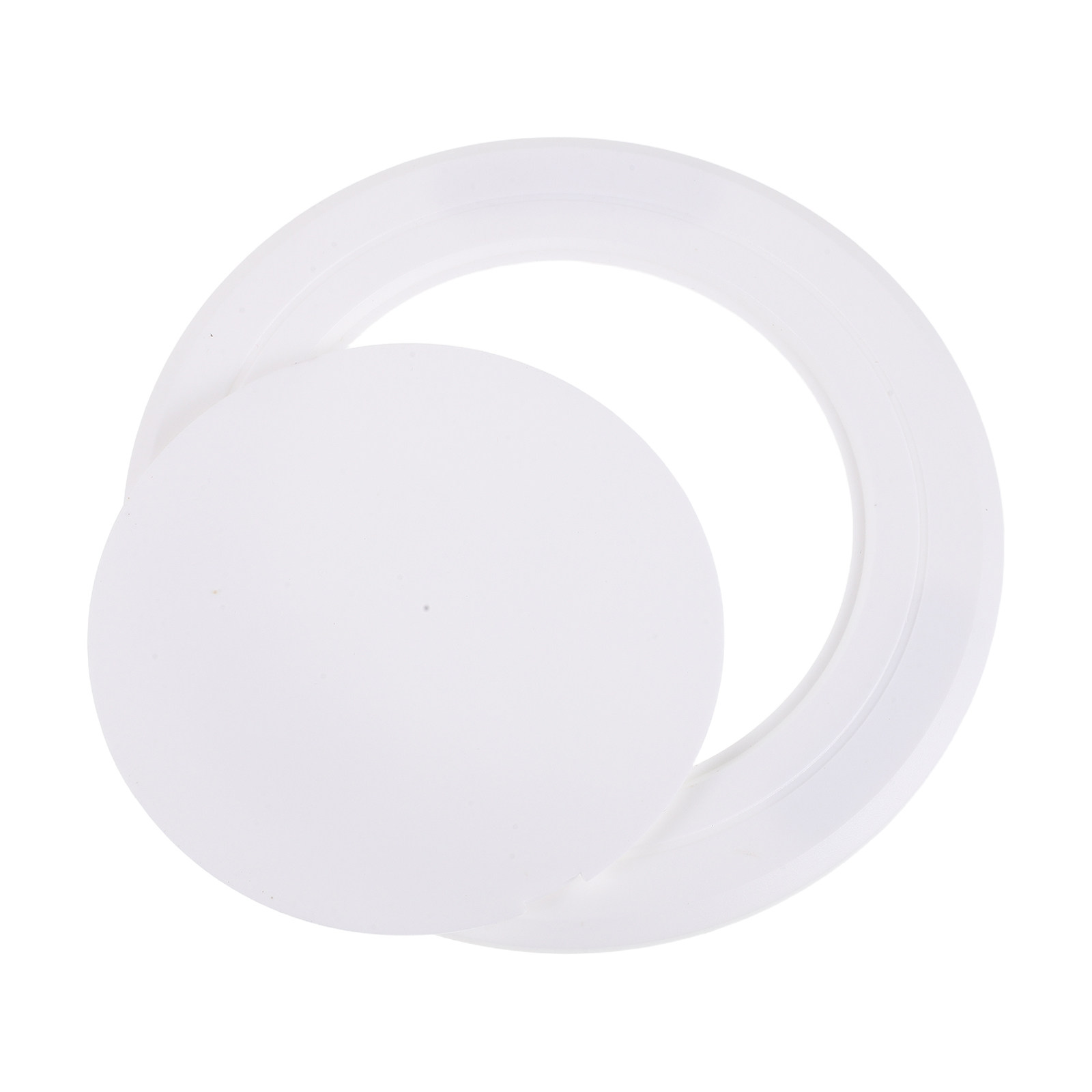 Adhesive Round Wall Plate Cove - Home Bathroom Plumbing ulasan dan harga