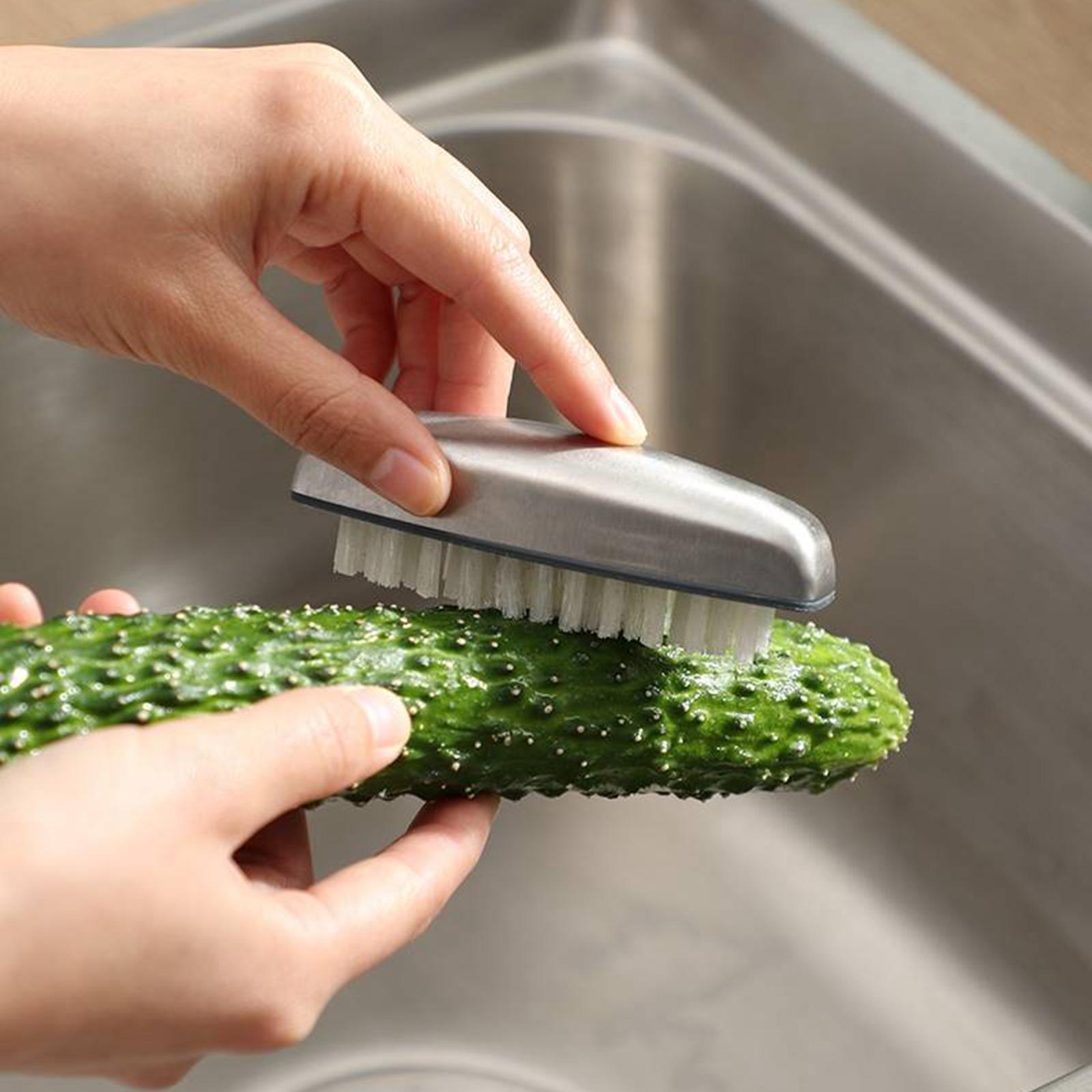 Nail Cleaning Brush Stainless  - Home Kitchen Bathroom Cleaning ulasan dan harga