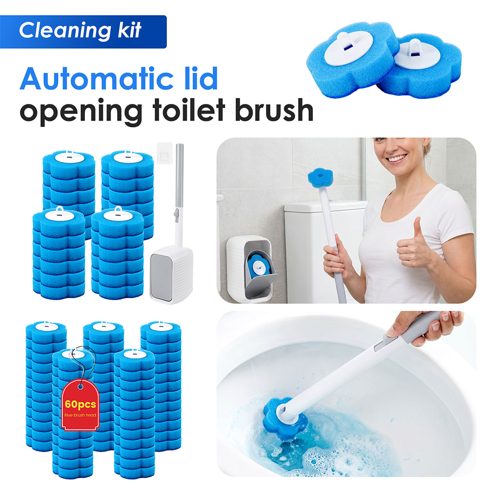 New Toilet Brush & Holder Set  - Home Bathroom Products ulasan dan harga