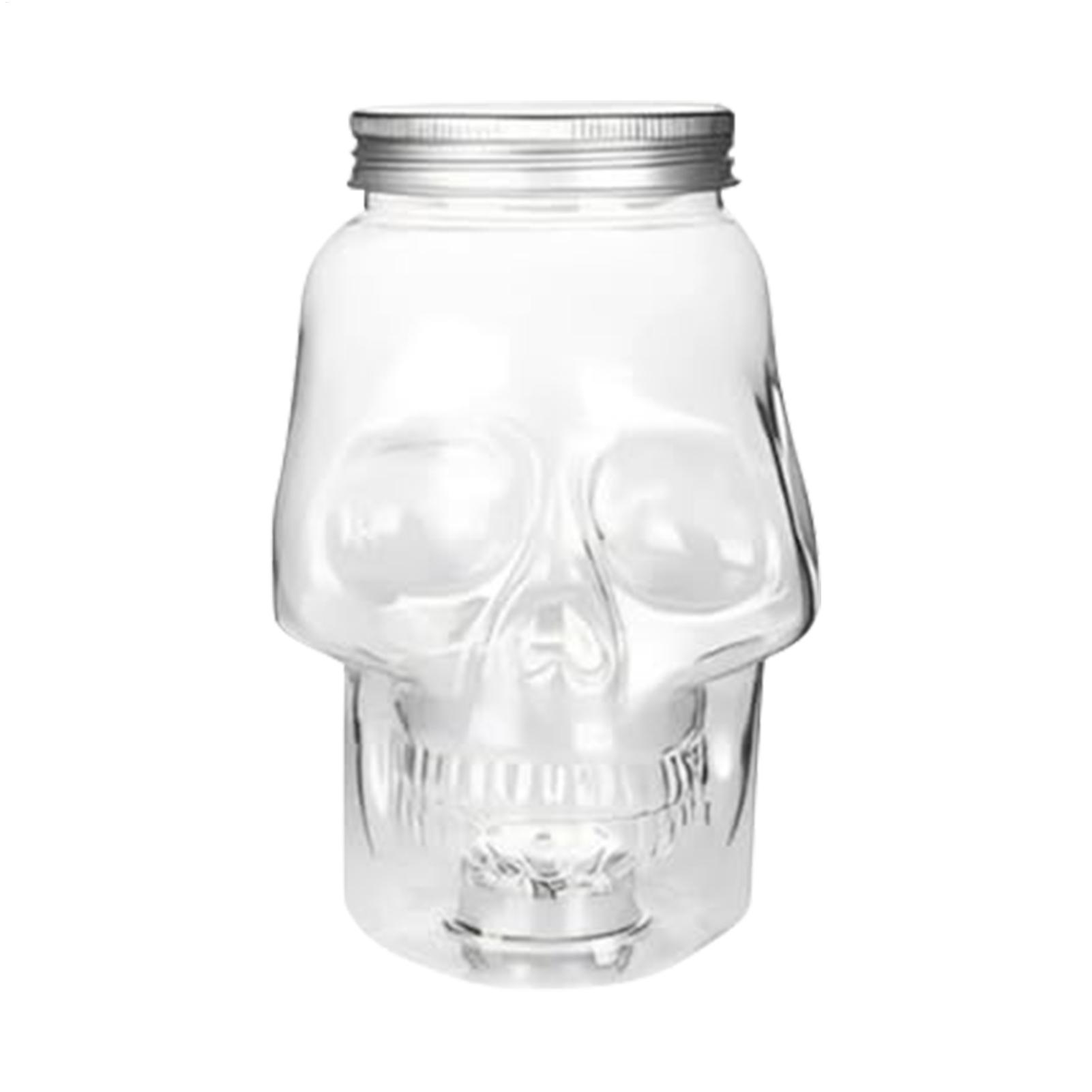 500ml/800ml Reusable Skull Jar - Bath Salts Jar ulasan dan harga