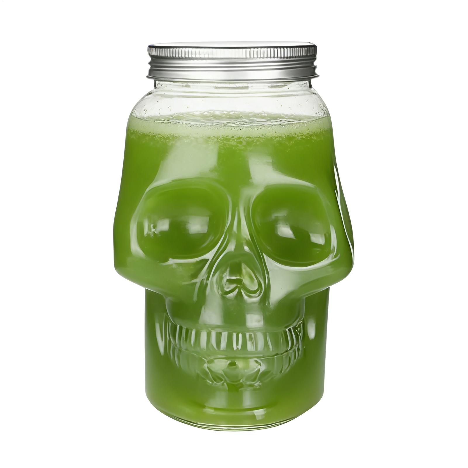 500ml/800ml Reusable Skull Jar - Bath Salts Jar ulasan dan harga