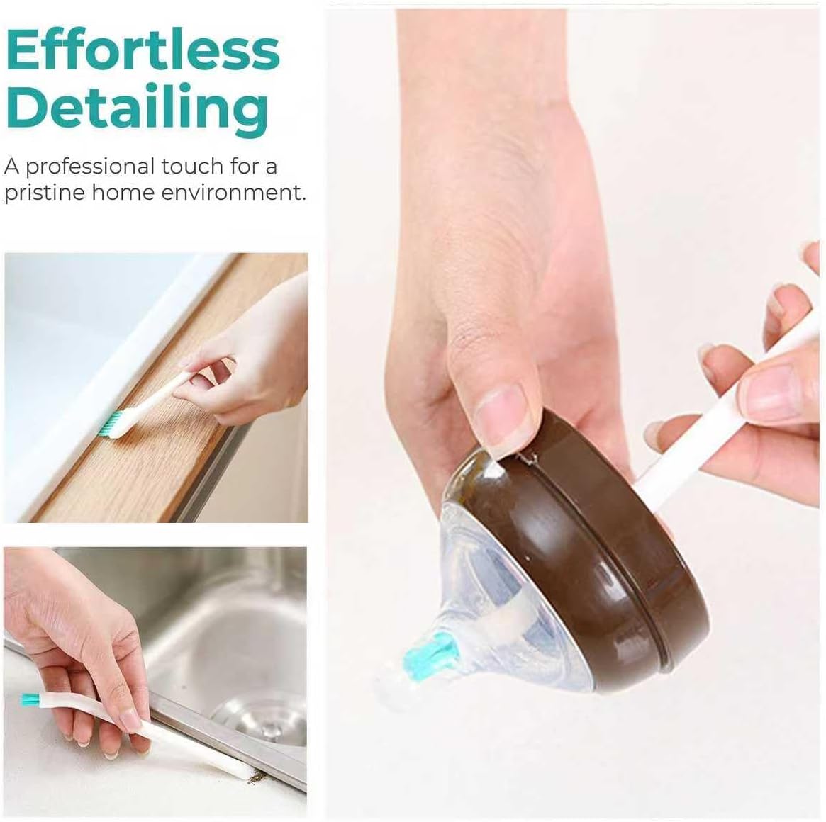 4 Pcs/set Multifunctional Kitc - Home Kitchen Bathroom Cleaning ulasan dan harga