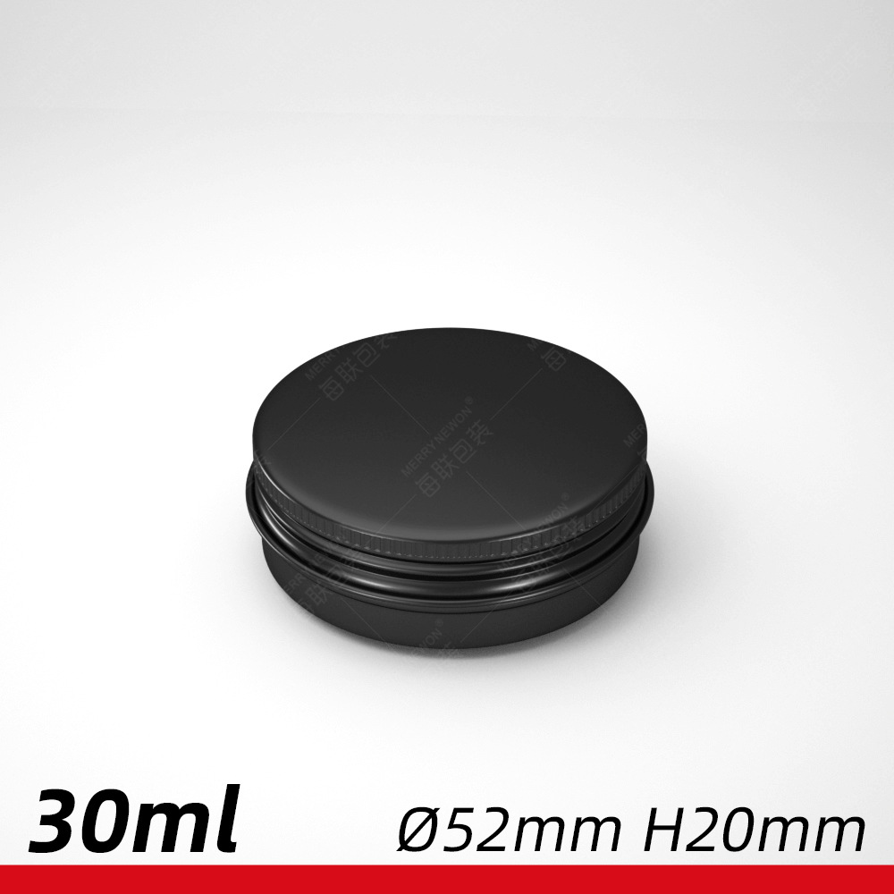 100pcs/lot  30g black color al - Bath Salts Jar ulasan dan harga
